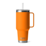 Yeti Rambler Straw Mug 42oz King crab orange