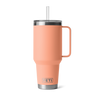 Yeti Rambler Straw Mug 42 Oz - Peach Peach