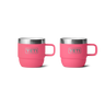 Yeti Rambler Mug 6oz 2pack Tropical pink