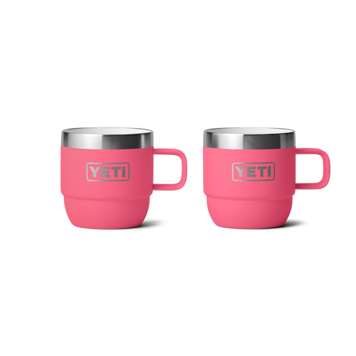 Yeti Rambler Mug 6oz 2pack Tropical pink