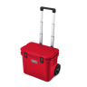 Yeti Roadie 32 Wheeled Cooler Rescue red