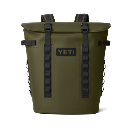 Yeti Hopper M20 Backpack Soft Cooler - Olive/black Wv red/dk gray