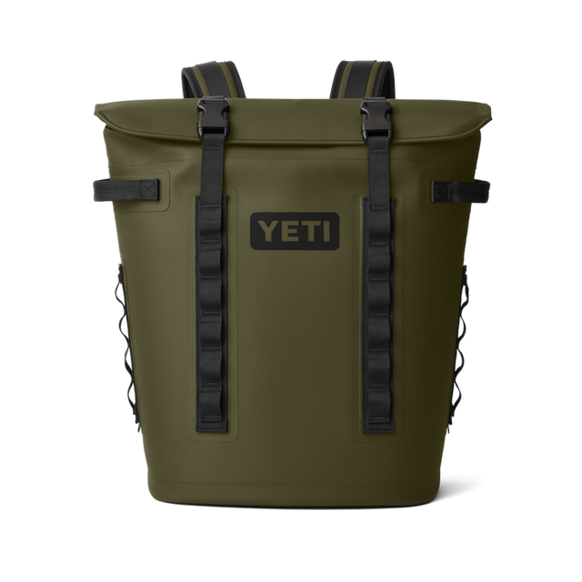 Yeti Hopper M20 Backpack Soft Cooler - Olive/black Wv red/dk gray