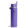 Hydro Flask 24oz Wide Flex Straw Cap Bottle, Utopia Purple Utopia purple