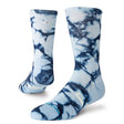 Stance Women's Mid Dye Medium Performance Wool Crew Sock - Ice Blue Ice Blue