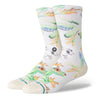 Stance Women's Stick To It Poly Blend Crew Sock - Canvas Canvas