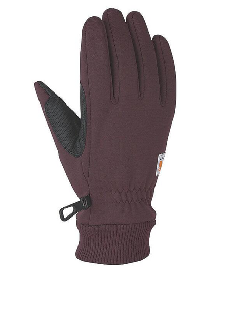 Carhartt Women's C-Touch Knit Glove Deep Wine