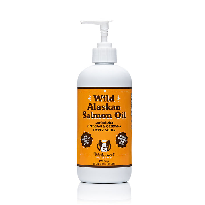 Natural Dog Company Wild Alaskan Salmon Oil - 16oz