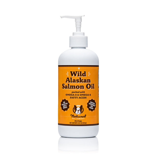 Natural Dog Company Wild Alaskan Salmon Oil - 16oz