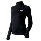 Gobi Heat Women’s Basecamp Heated Base Layer Shirt (3-Zones) Onyx