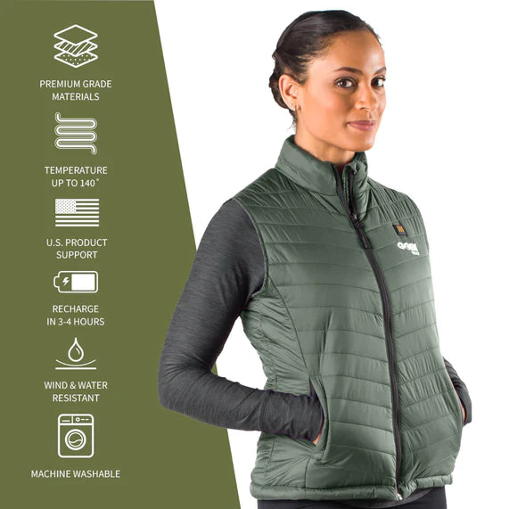 Gobi Heat Women's Dune Heated Vest (2-Zone)