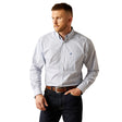 10058952 Mns Wf Danny Classic Fit Shirt - Blue Blue