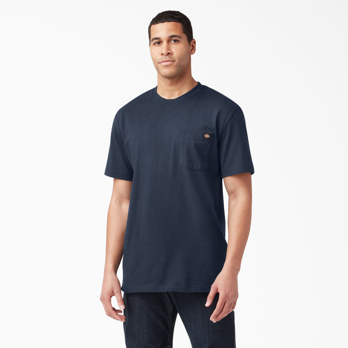 Dickies Men's Heavyweight Short Sleeve Pocket T-shirt Dark navy