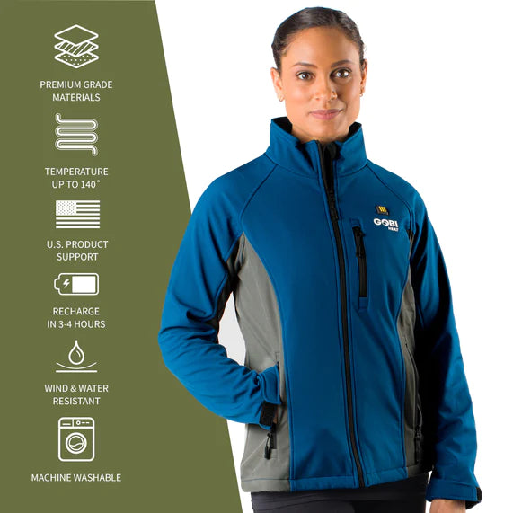 Gobi Heat Women's Sahara Heated Jacket (3-Zone)