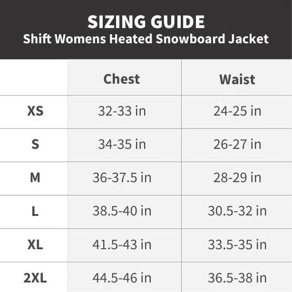 Gobi Heat Women's Shift Heated Snowboard Jacket (5-Zone)