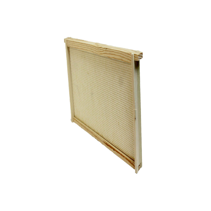 Harvest Lane Honey Deep Assembled Beehive Frame with Foundation - (Single or 5 Pack) / Single / Natural