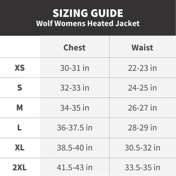 Gobi Heat Women's Wolf Heated Jacket (3-Zone)