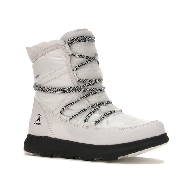 Kamik Women's Lea Pull Boot White