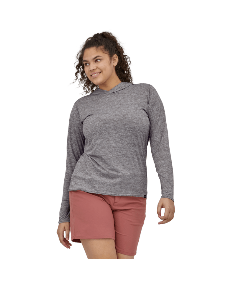 Patagonia W's Capilene Cool Daily Hoody - Rinsed Green - Dark Rinsed Green X-Dye