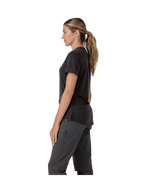 Patagonia W's Capilene Cool Merino Blend Graphic Shirt - Fitz Roy Strata / Rinsed Green