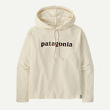 Patagonia W's Lightweight '73 Text Logo Wildrise Hoody - Birch White