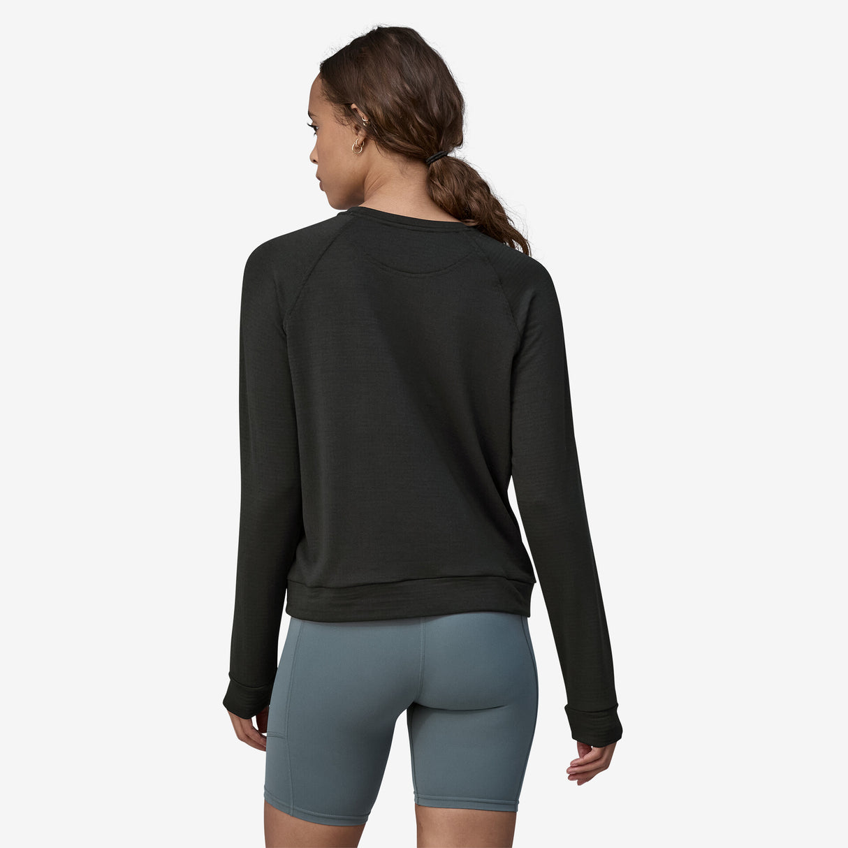 Patagonia W's Long Sleeve Capilene Thermal Crew - Black