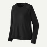 Patagonia W's Long Sleeve Capilene Thermal Crew - Black