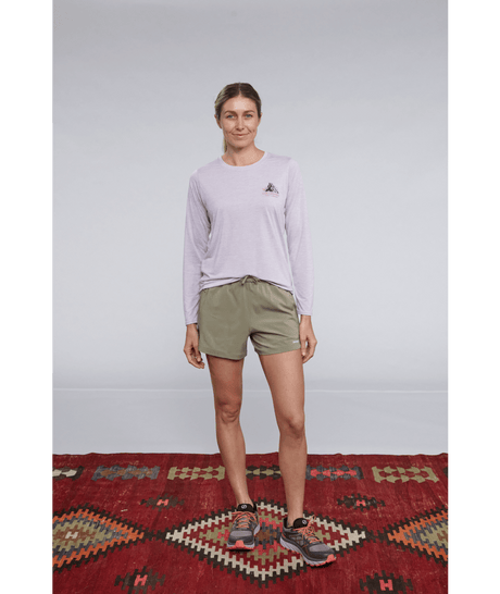 Patagonia W's Terrebonne 4in. Shorts - River Rock Green