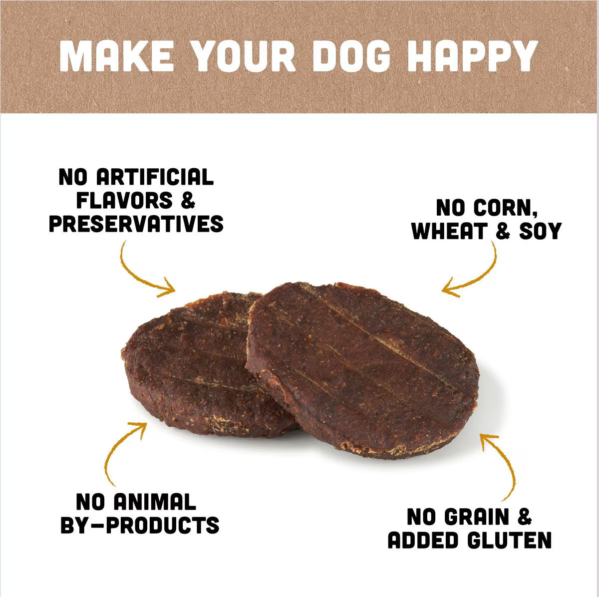 Cloudstar Wag More Bark Less BBQ Chicken Sliders Dog Treats - 8oz