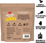 Cloudstar Wag More Bark Less BBQ Chicken Sliders Dog Treats - 8oz