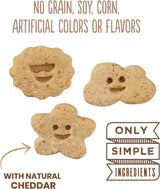 Cloudstar Wag More Bark Less Grain Free Itty Bitty Dog Biscuits (Smooth Aged Cheddar) - 7oz