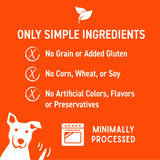 Cloudstar Wag More Bark Less Grain Free Mini Dog Biscuits (Peanut Butter & Apples) - 7oz