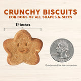 Cloudstar Wag More Bark Less Grain Free Oven Baked Dog Biscuits (Peanut Butter & Apples) - 2.5lbs