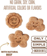 Cloudstar Wag More Bark Less Grain Free Soft & Chewy Beef & Spinach Dog Treats - 5oz