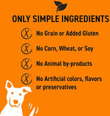 Cloudstar Wag More Bark Less Memphis Style BBQ Grilled Turkey Jerky Dog Treats - 10oz