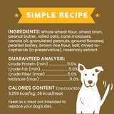 Cloudstar Wag More Bark Less Oven Baked Dog Biscuits (Crunchy Peanut Butter) - 16oz