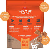 Cloudstar Wag More Bark Less Soft & Chewy Creamy Peanut Butter Dog Treats - 6oz