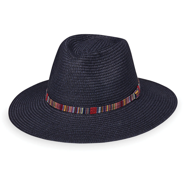 Wallaroo Hat Company Women's Sedona Hat Navy