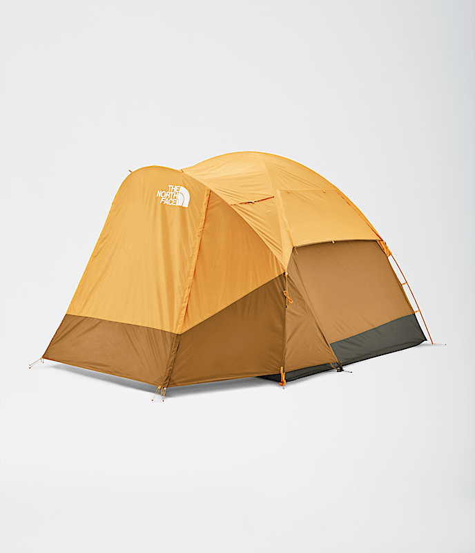 The North Face Wawona 4p Tent Orange/tan/green 4p Orange/tan/green