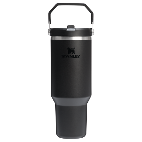 Stanley The Iceflow Flip Straw 2.0 Tumbler Black 40oz Black