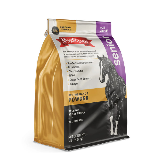 The Missing Link Well Blend Senior Equine Supplement Powder - 5lb. / 60-Days