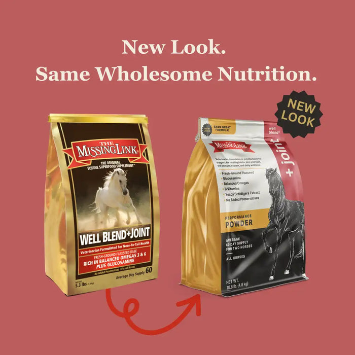 The Missing Link Well Blend + Joint Equine Supplement Powder - 10.6lb.