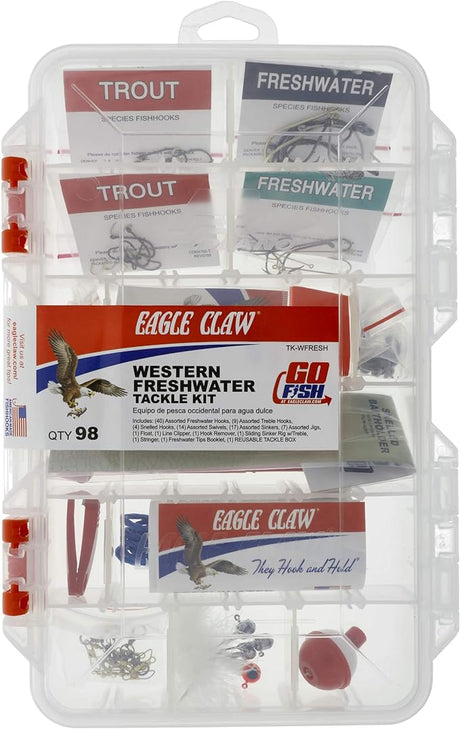 Eagle Claw Western Fresh Water Tackle Kit