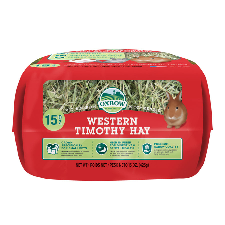 Oxbow Animal Health Western Timothy Hay - (15oz / 40oz / 90oz / 50lbs)