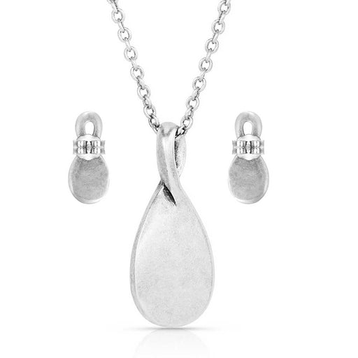 Montana Silversmiths Western Tradition Teardrop Jewelry Set