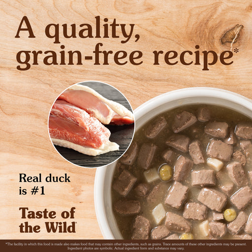 Taste of the Wild Wetlands Canine Recipe with Fowl in Gravy - 13.2 OZ Can
