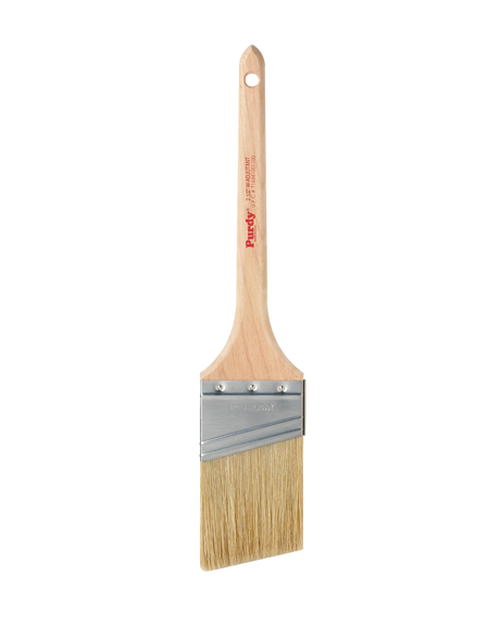 Purdy White Bristle Angular Sash & Trim Adjutant Paint Brush - 2-1/2 in.