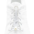 Lock Laces Solid No-Tie Shoelaces - Solid White Solid White