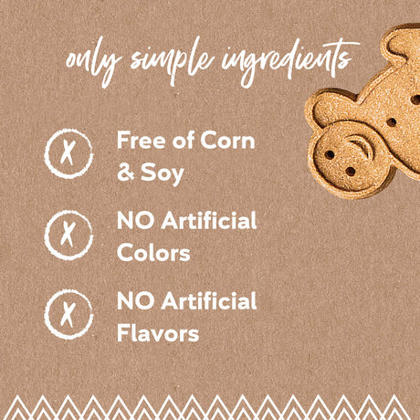 Buddy Biscuit Whole Grain Oven Baked Dog Treats (Roasted Chicken) - 16oz & 3.5lbs