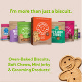 Buddy Biscuit Whole Grain Oven Baked Dog Treats (Roasted Chicken) - 16oz & 3.5lbs